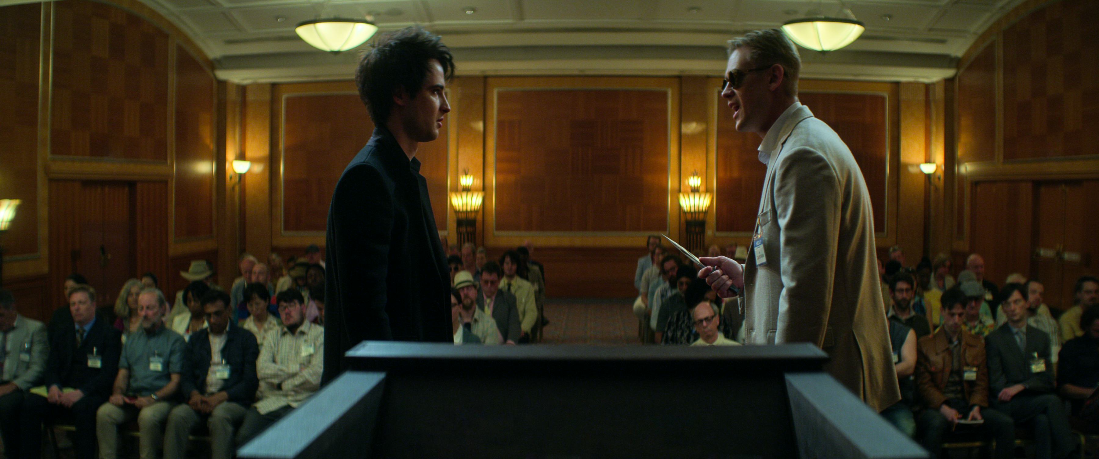 Tom Sturridge as Morpheus and Boyd Holbrook as the Corinthian in &lsquo;The Sandman&rsquo;