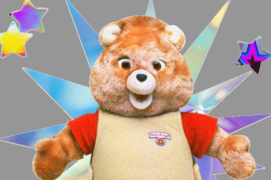 Creepy Teddy Bear Eyes Stock Photo