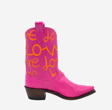 Miron Crosby pink boots