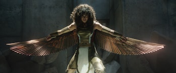 May Calamawy as Layla El-Faouly/Scarlet Scarab in Moon Knight Episode 6