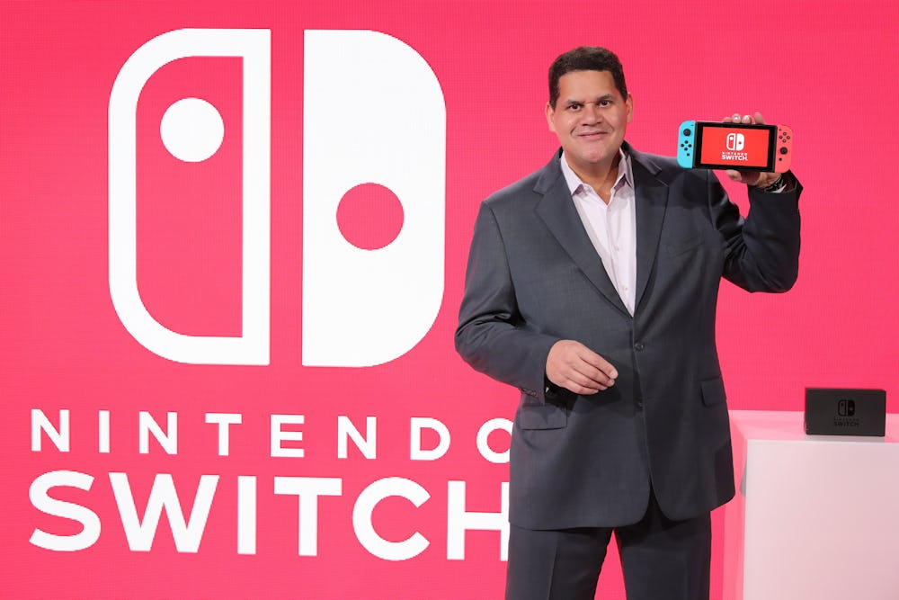 Reggie Fils-Aime Nintendo Switch Debut