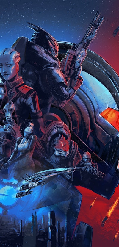 Artwork from Mass Effect Legendary Edition