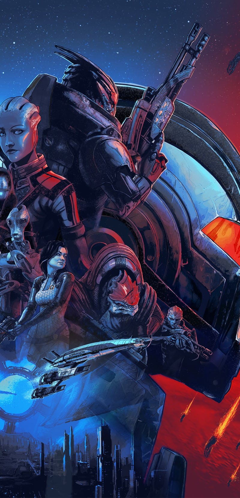 Artwork from Mass Effect Legendary Edition