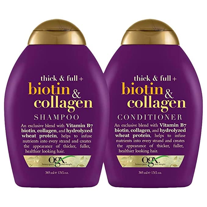 OGX Thick &amp; Full + Biotin &amp; Collagen Shampoo &amp; Conditioner Se