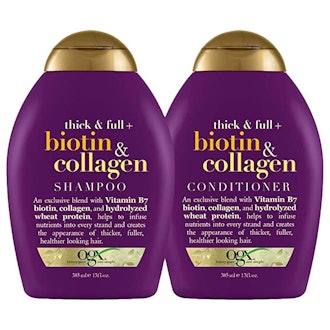 OGX Thick & Full + Biotin & Collagen Shampoo & Conditioner Se