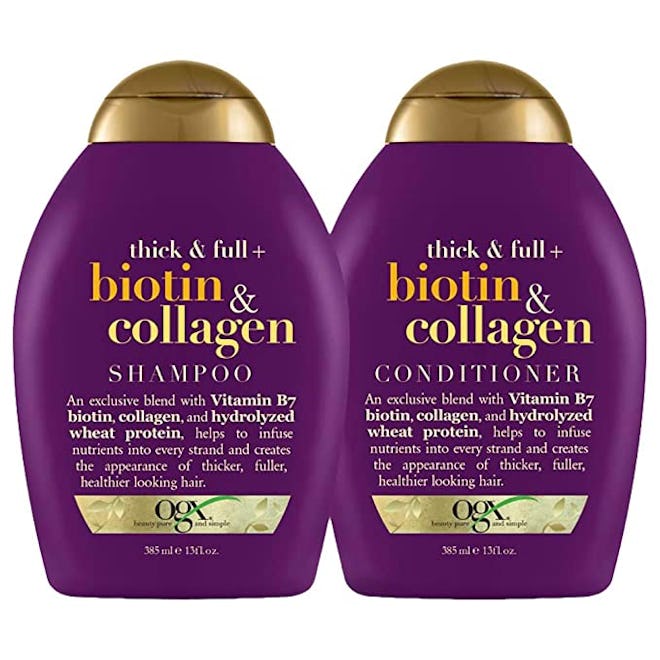 OGX Thick & Full + Biotin & Collagen Shampoo & Conditioner Se