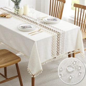 QIANQUHUI Linens Rectangle Tablecloths