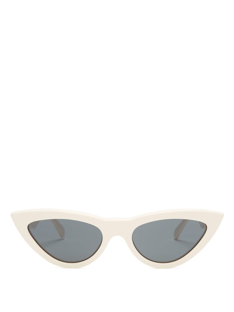Cat-Eye Acetate Sunglasses Celine Eyewear