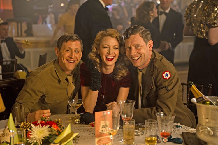 The Age of Adaline with the main protagonist Adaline Bowman and two men sitting at a table