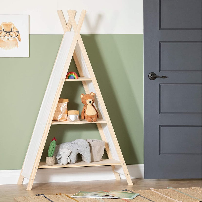 South Shore Sweedi Teepee Shelving Unit