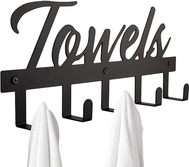 The KIBAGA Wall Mount Towel Rack is a thing for your small-space bathroom.