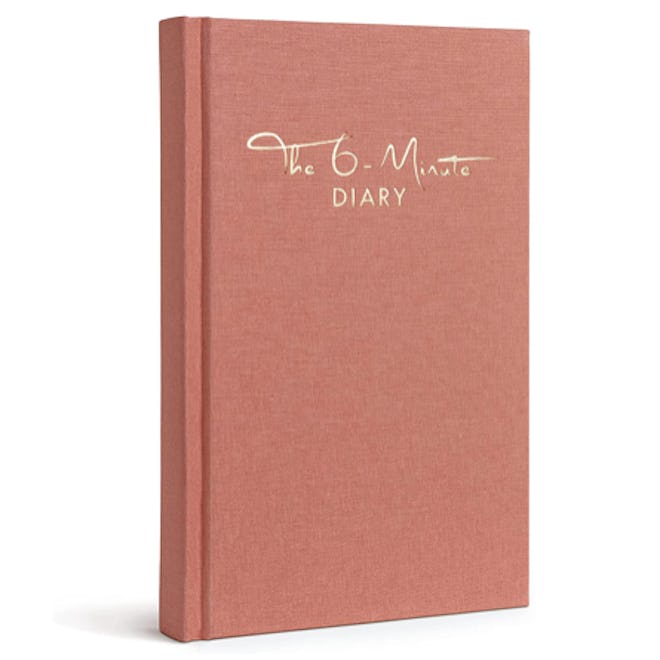 The 6-Minute Diary is a daily journal with weekly questions and good deed tracking. 