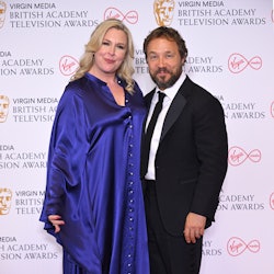 Stephen Graham and his wife, fellow actor Hannah Walters, at the BAFTAs