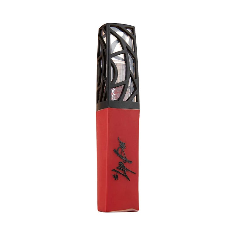 the lip bar liquid matte lipstick in hot mama is the best liquid matte red lipstick for olive skin