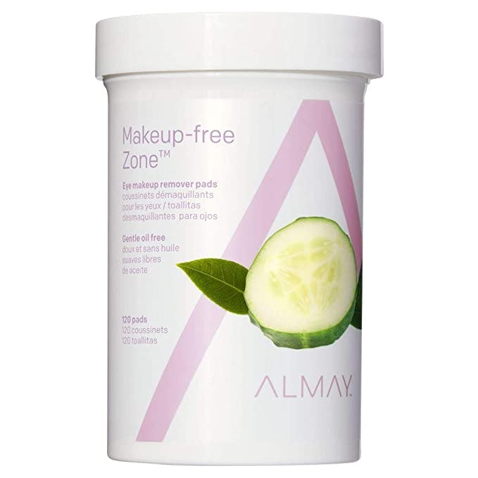 Almay Oil Free Gentle Eye Makeup Remover Pads (120 Pads)