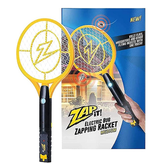 Zap It! Rechargeable Bug Zapper Racket