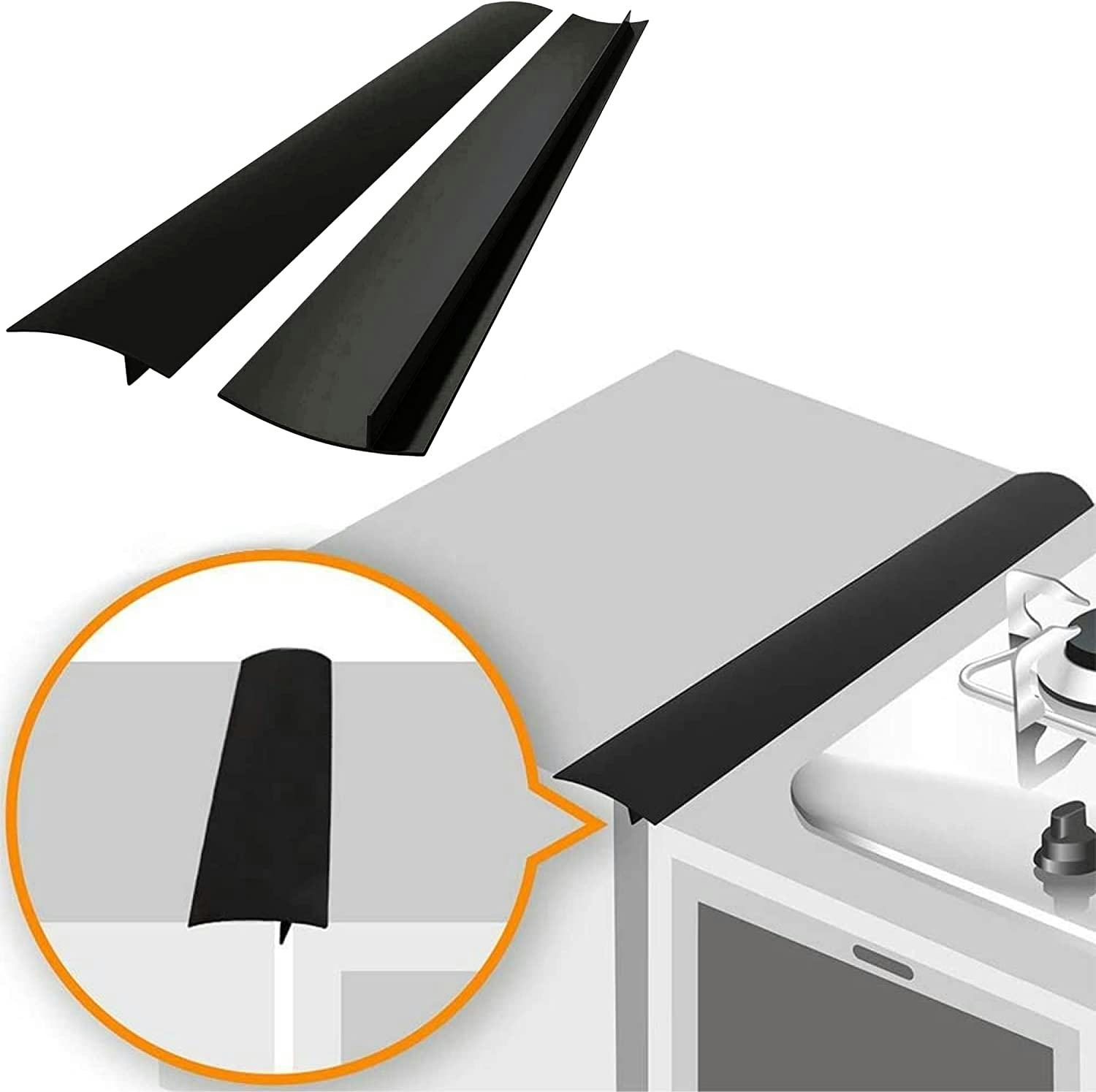 Linda&rsquo;s Essentials Stove Gap Covers (2-Pack)