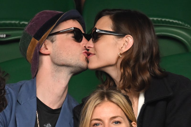 Tom Sturridge and Alexa Chung at Wimbledon 2022