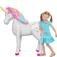Gliding Enchanted Unicorn Foil Balloon, 46in See All Giant Balloons
