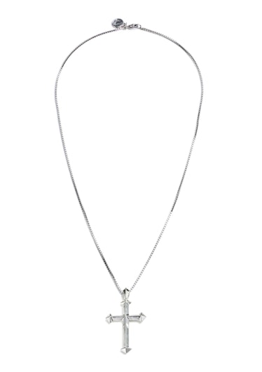 Hedron Cross Necklace