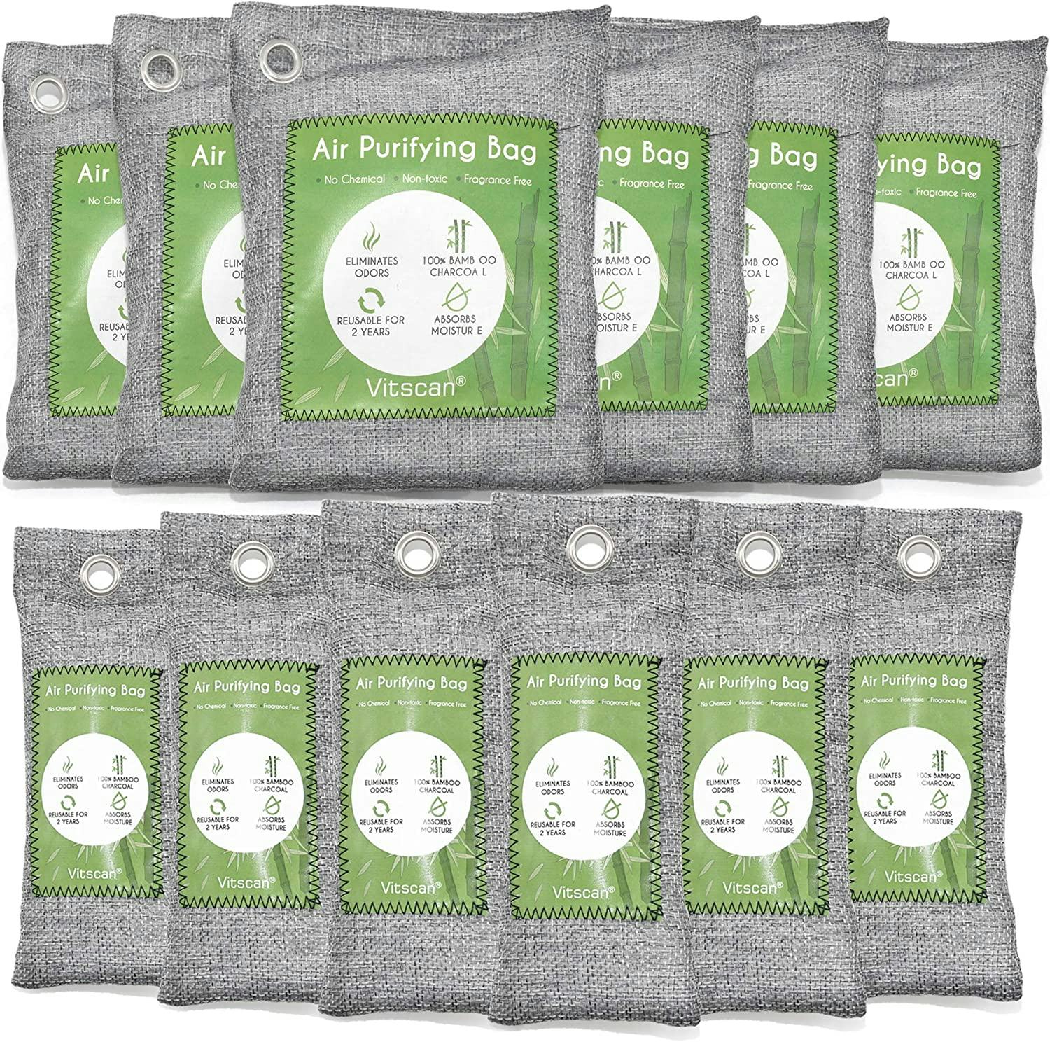 Vitscan Charcoal Air Purifying Bag (12-Pack)