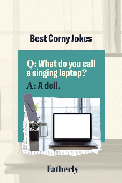 Corny jokes: What do you call a singing laptop?