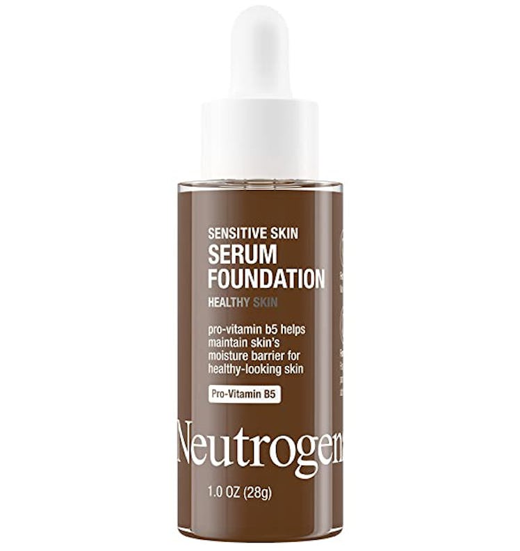 Neutrogena Healthy Skin Sensitive Skin Serum Foundation is the best drugstore serum foundation for s...