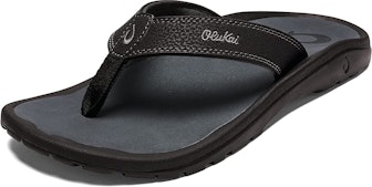 The OluKai Ohana Beach Sandals are water-resistant and quick-drying. 