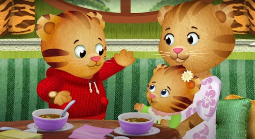 "Daniel Tiger's Neighborhood" and other kids' shows help prepare kids for a new sibling. 