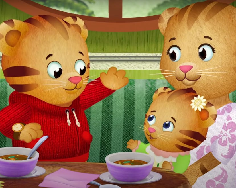 "Daniel Tiger's Neighborhood" and other kids' shows help prepare kids for a new sibling. 