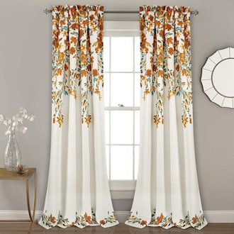Tanisha floral curtains from lush decor