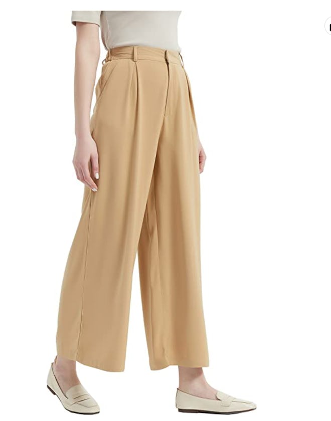 Tronjori High Waist Wide Leg Trousers