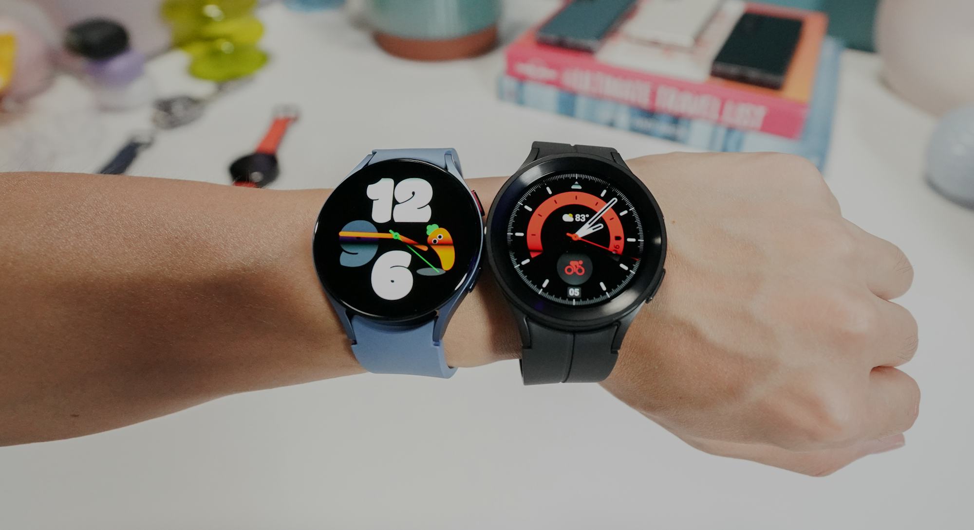 Galaxy Watch 5 and Watch 5 Pro — in pictures
