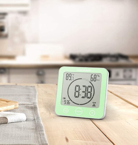 KADAMS Digital Bathroom Shower Kitchen Clock Timer