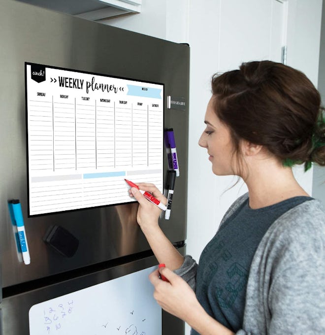 Magnetic Dry Erase Weekly Calendar