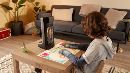 The Amazon Glow is essentially an interactive projector that let's kids communicate with family not ...