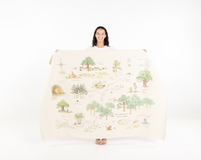 Gathre x winnie the pooh leather play mat
