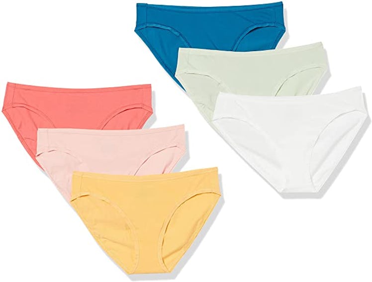 Amazon Essentials Cotton Bikini Brief Underwear (6-Pack)