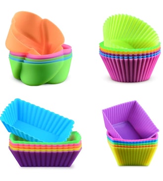CAKETIME Silicone Baking Cupcake Liners