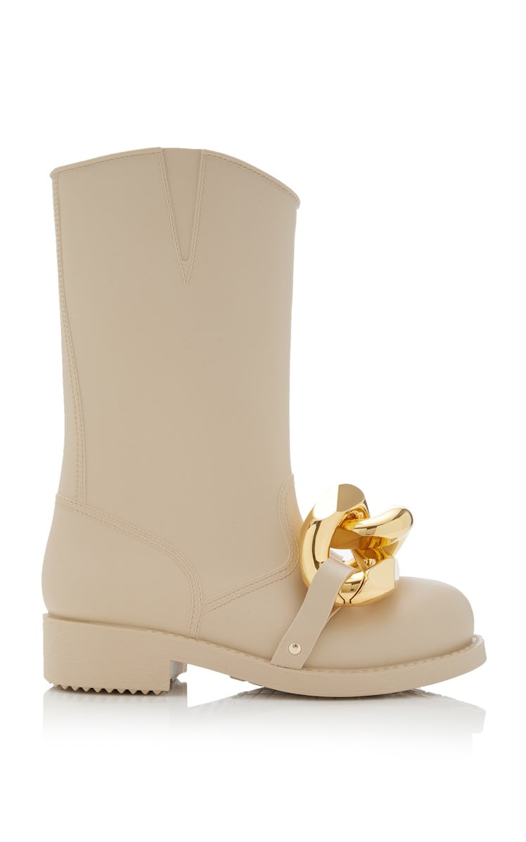 JW Anderson Chain-Embellished Rubber Boots