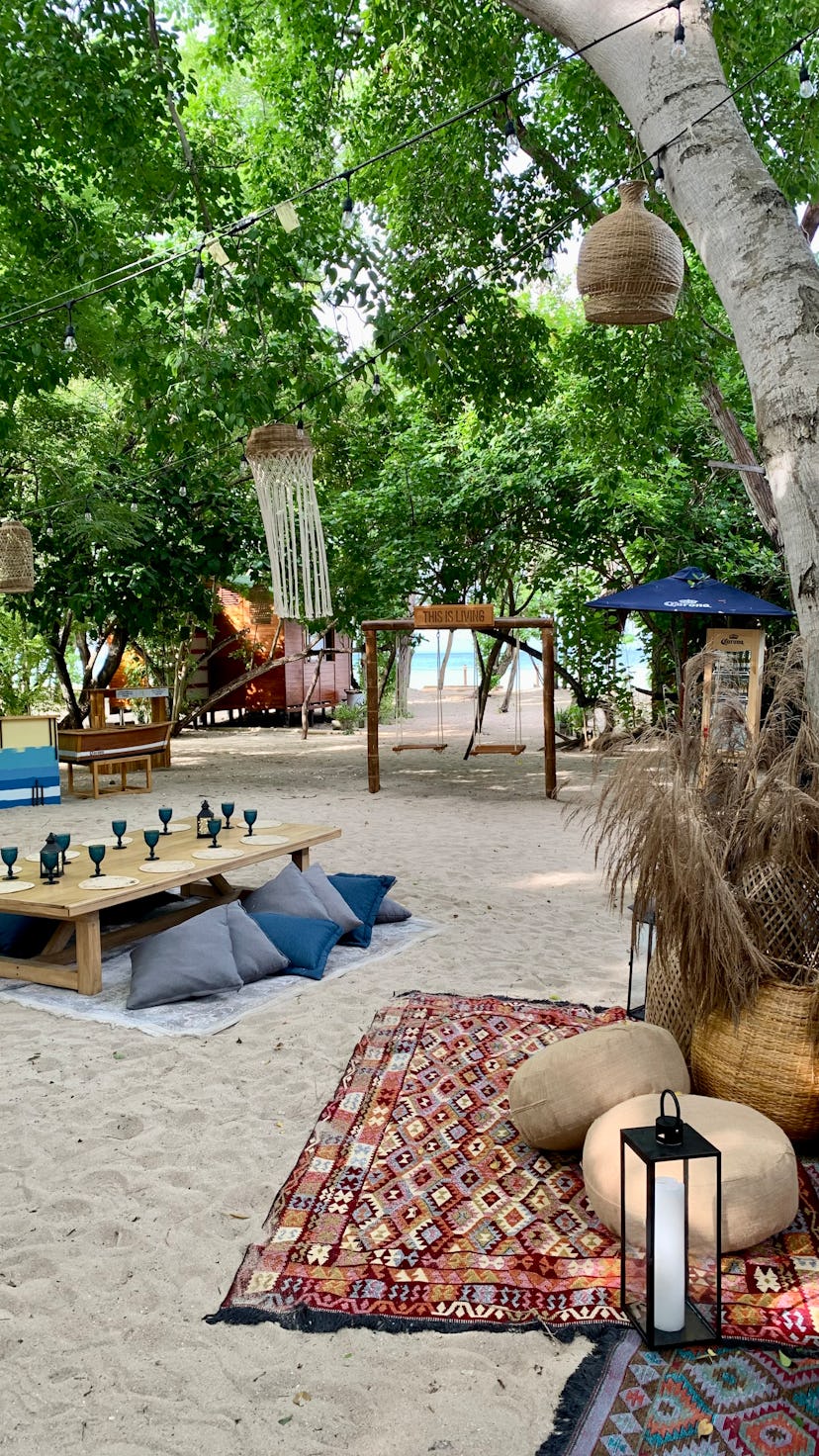 Corona Island had plenty of 'Gram-worthy photo opps and places to relax.