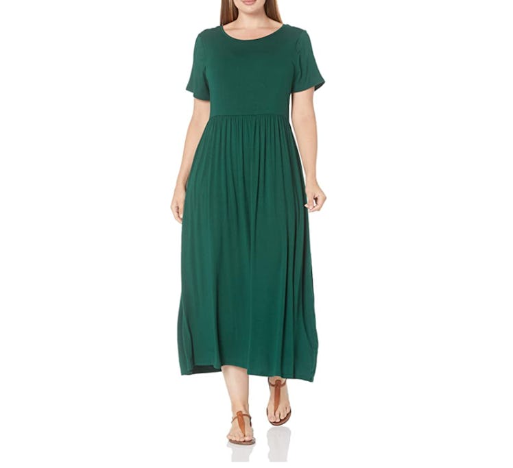 Amazon Essentials Short Sleeve Maxi Dress
