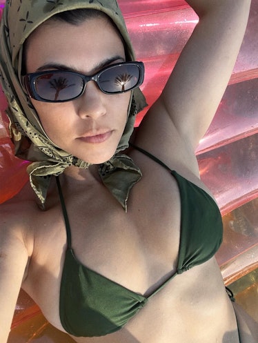 Kourtney Kardashian in bikini on Instagram