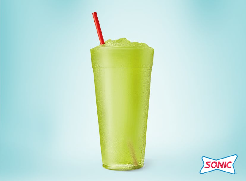 What’s in Sonic’s Pickle Juice Slush? The beverage certainly features a unique combo of flavors.