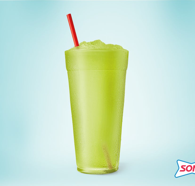 What’s in Sonic’s Pickle Juice Slush? The beverage certainly features a unique combo of flavors.