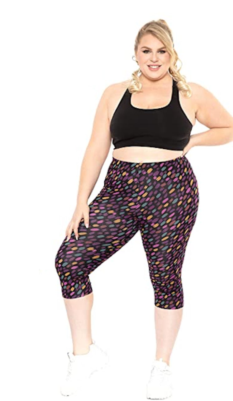 STRETCH IS COMFORT Knee-Length Cotton Leggings
