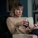 Kristen Bell stars in the Netflix parody thriller 'The Woman in the House Across the Street From the...