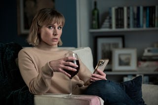 Kristen Bell stars in the Netflix parody thriller 'The Woman in the House Across the Street From the...