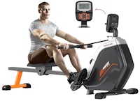 pooboo Magnetic Foldable Rowing Machine