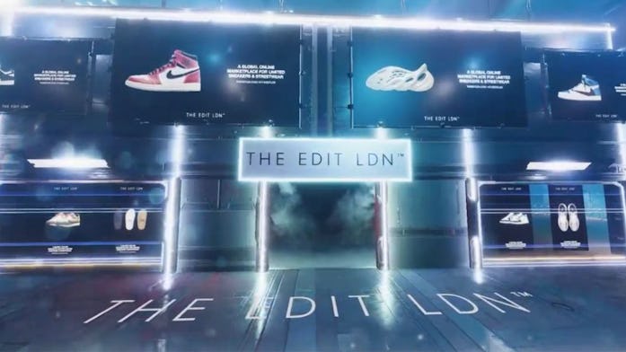 The Edit Ldn first sneaker store in the metaverse